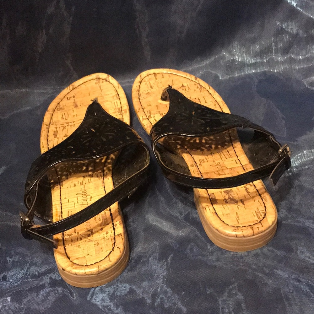 Cute black sandals - Picture 3 of 4